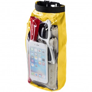Tourist vízálló táska, telefontartó, sárga