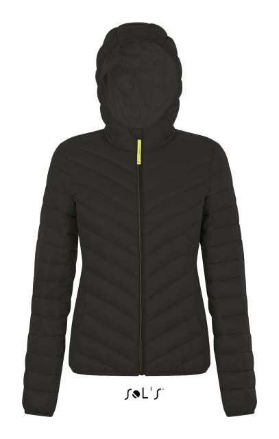 SOL'S RAY WOMEN - LIGHT HOODED DOWN JACKET